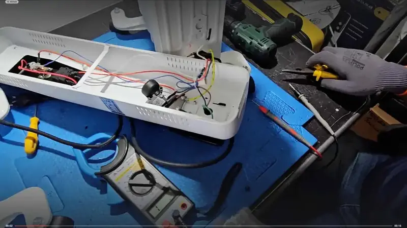 Technical image from inside course lesson 16
