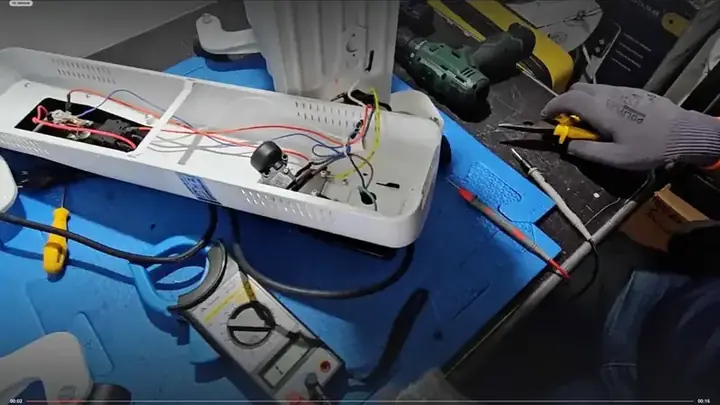 Technical image from inside course lesson 16
